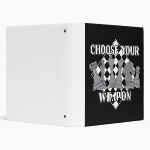 Chess Piece Game Strategy Gift A Chess Player Binder