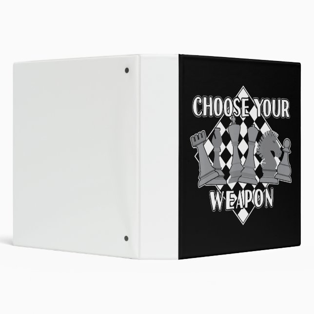 chess piece game strategy gift  a chess player binder (Background)