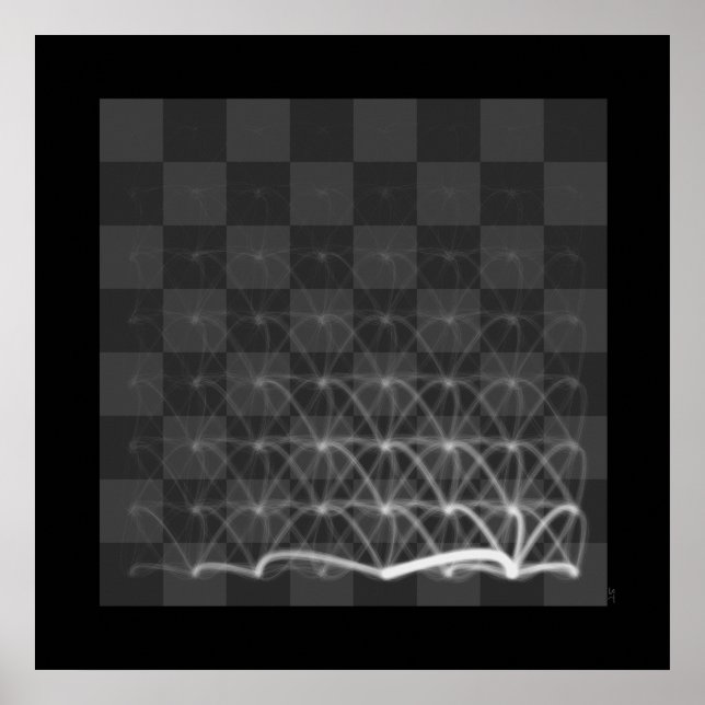 Chess Piece Journeys (White King) Poster (Front)