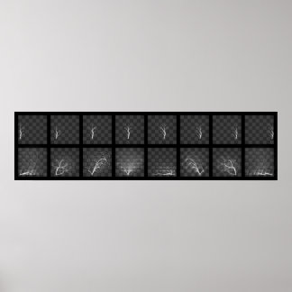 Chess Piece Journeys (White's Side) Poster