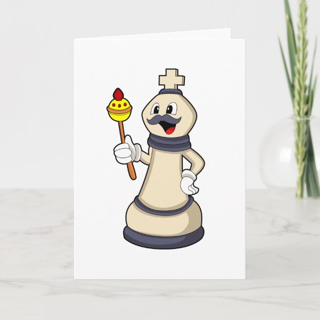 Chess piece King at Chess.PNG Card (Front)