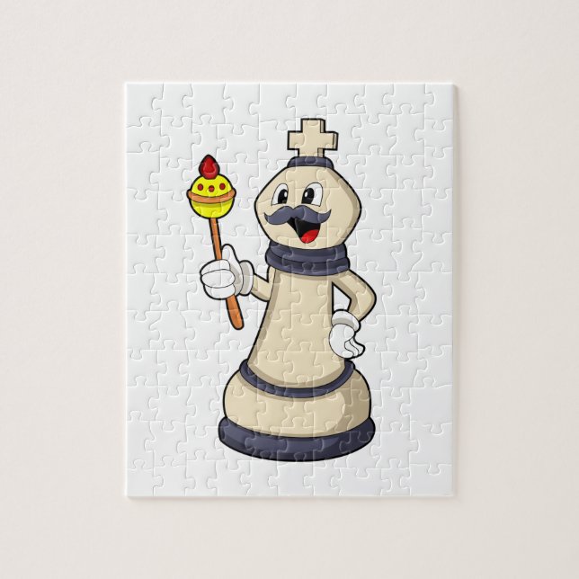 Chess piece King at Chess.PNG Jigsaw Puzzle (Vertical)