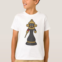 Chess piece King at Chess with Staff