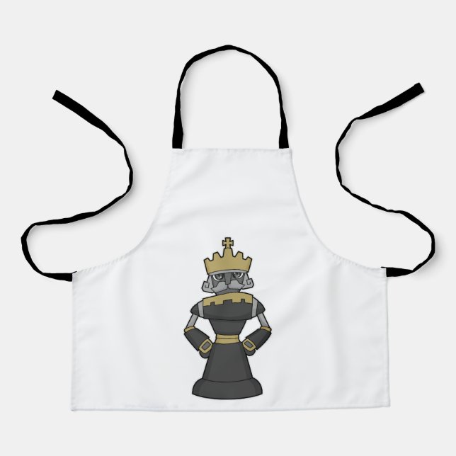 Chess piece King Crown Chess Apron (Front)