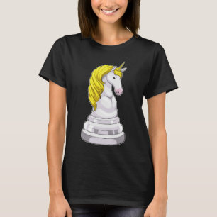 Chess piece Knight Unicorn Chess T-Shirt