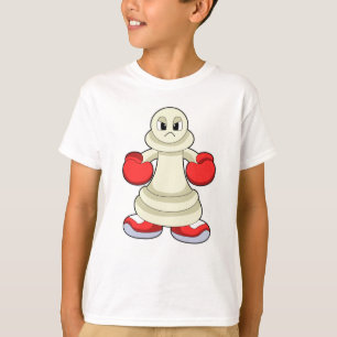 Chess piece Pawn as Boxer with Boxing gloves T-Shirt