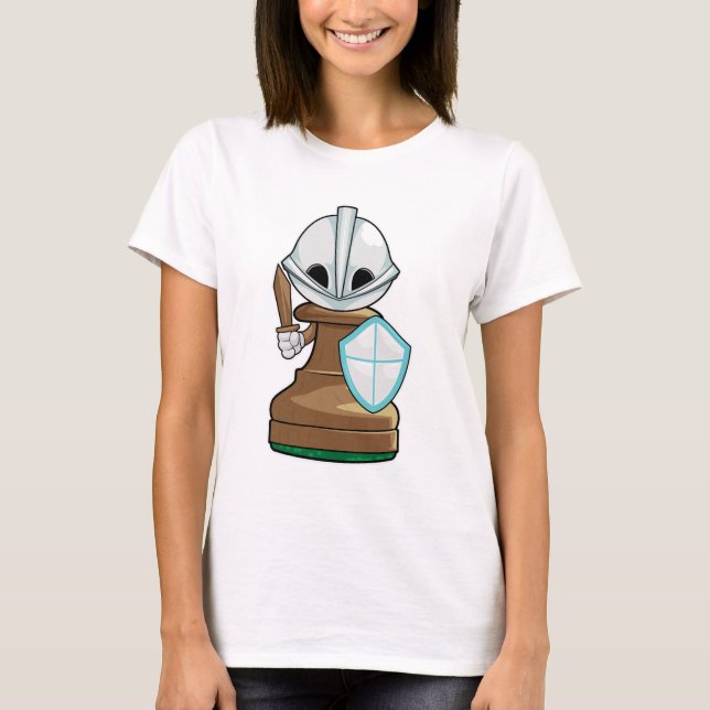 Chess piece Pawn Chess T-Shirt (Front)