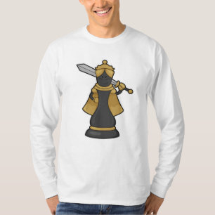 Chess piece Queen at Chess with Sword T-Shirt