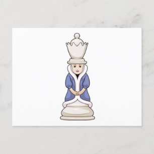 Chess piece Queen Chess Postcard