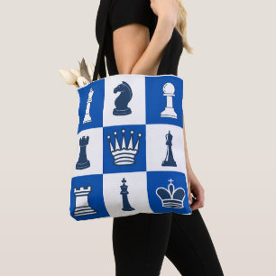 Chess Piece Tote Bag All-Over Print Chess Lover