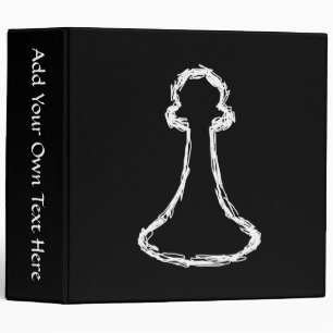 Chess Piece. White. Binder