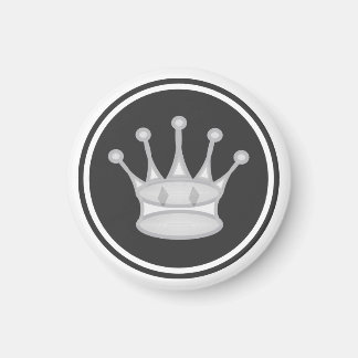 Chess Piece White Queen Magnet