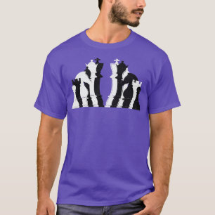 Chess pieces lineup 1 T-Shirt