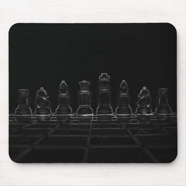Chess pieces mouse pad (Front)