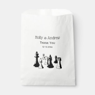 Chess Pieces Vintage Art #2 Favour Bag
