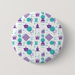 Chess Player Birthday  2 Inch Round Button