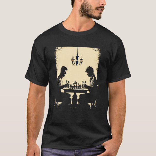 Chess Player Checkmate Chessboard Chess Master Cha T-Shirt (Front)