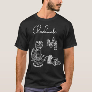 Chess Player Checkmate Pieces T-Shirt