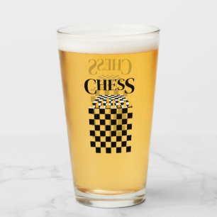 Chess Player, Chess Board Glass