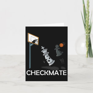 Chess Player Chessboxing And Bysketbyll Lover Chec Card