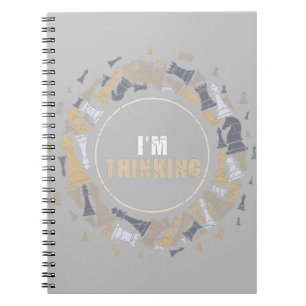 Chess Player Nerd Chess Lover Gift Chess Notebook