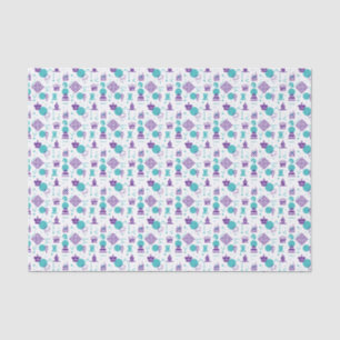 Chess Player Pieces - Party Art Pattern Tissue Paper
