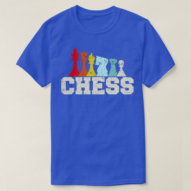 Chess Player Shirt Vintage Chess Player Shirt (Design Front)