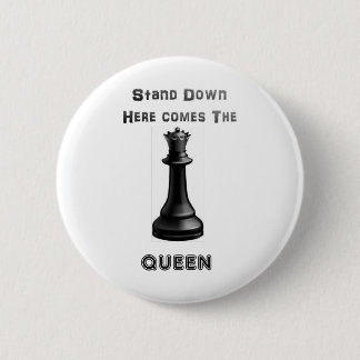 Chess Queen 2 Inch Round Button