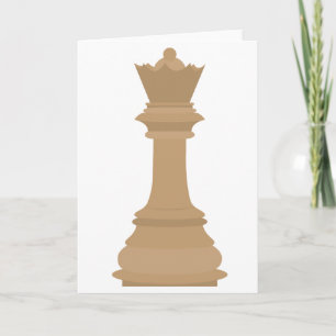 Chess Queen Card