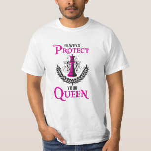 Chess Queen Chess Board Checkmate Board Funny Gift T-Shirt