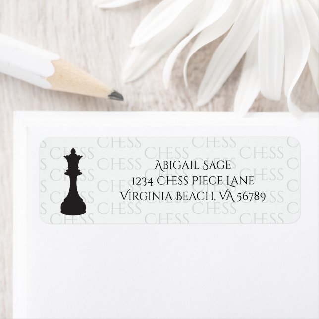 Chess Queen Classic Piece Modern Address (Insitu)