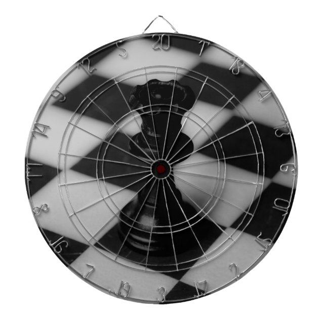 Chess queen dartboard (Front)