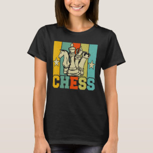 Chess Retro Graphic Chess Player Checkmate Board G T-Shirt