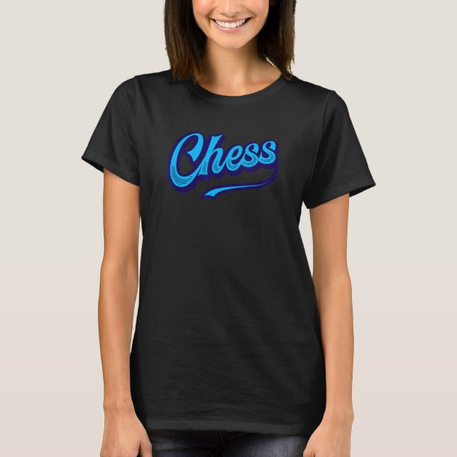 Chess Retro T-Shirt (Front)