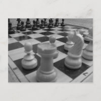 Chess set B&W