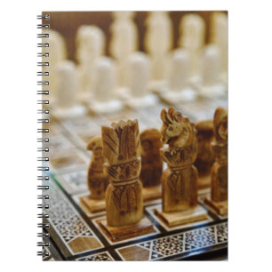 Chess set for sale, Khan el Khalili Bazaar, Notebook