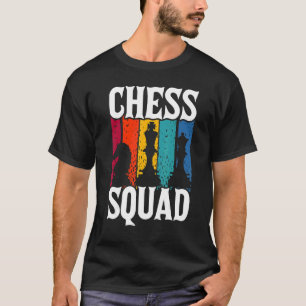 Chess Squad Knight Horse Chess Player Matching Vin T-Shirt