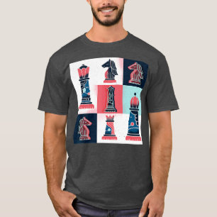 Chess stamps art T-Shirt