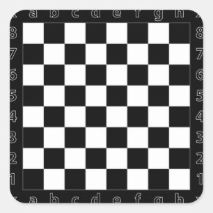 chess table square sticker
