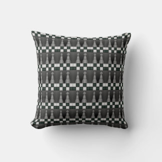 Chess-Themed  Throw Pillow