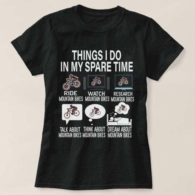 Chess Things I Do In My Spare Time Chess Player  T T-Shirt (Design Front)