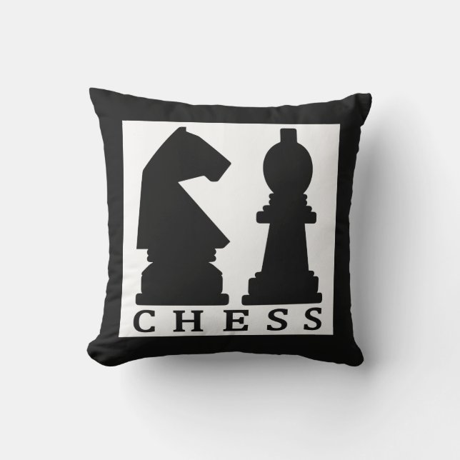 CHESS throw pillow (Front)