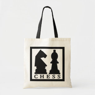 CHESS tote bags