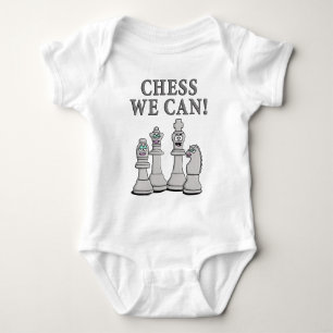 Chess we can baby bodysuit