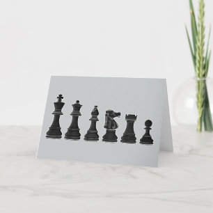 Chess Win Congratulations Card