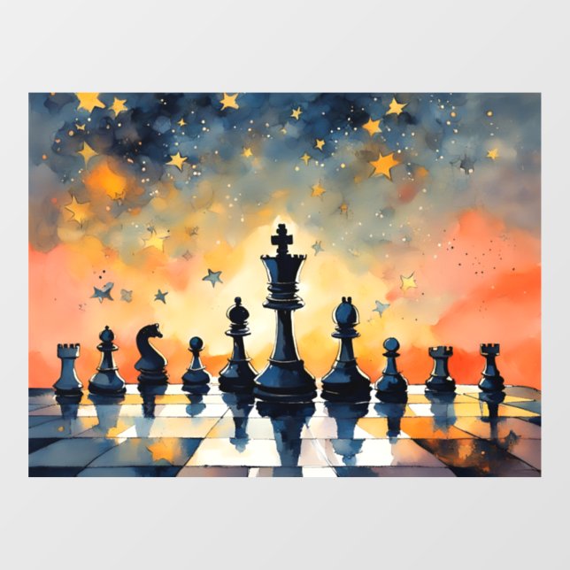 Chess Window Cling (Sheet)