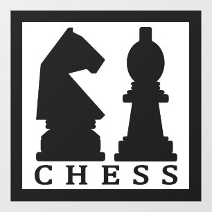 CHESS WINDOW CLING