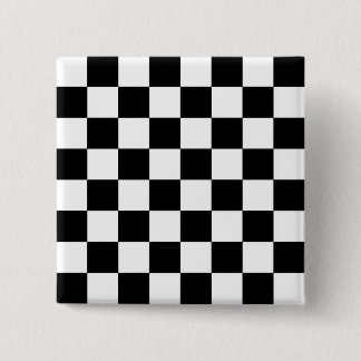 Chessboard 2 Inch Square Button