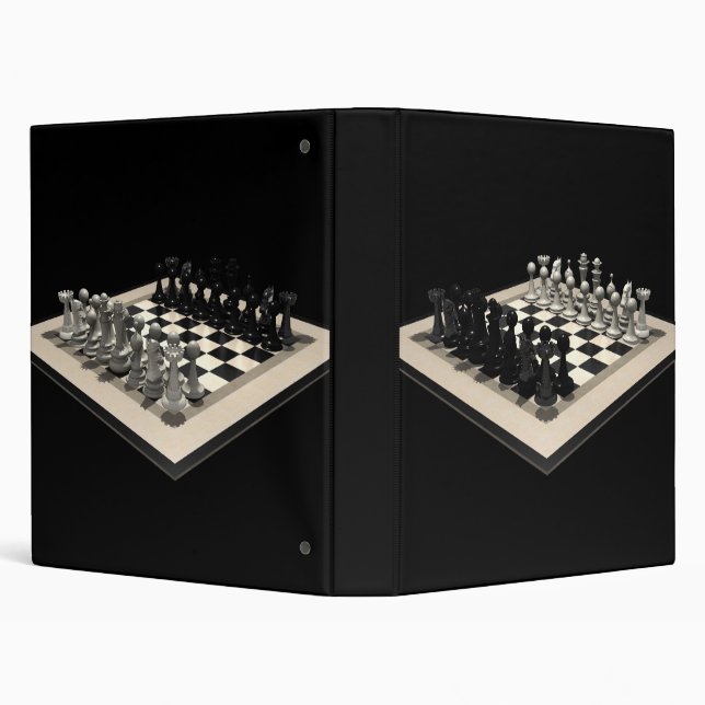 Chessboard and Chess Pieces: Binder (Background)