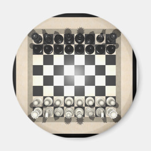 Chessboard and Chess Pieces: Magnet